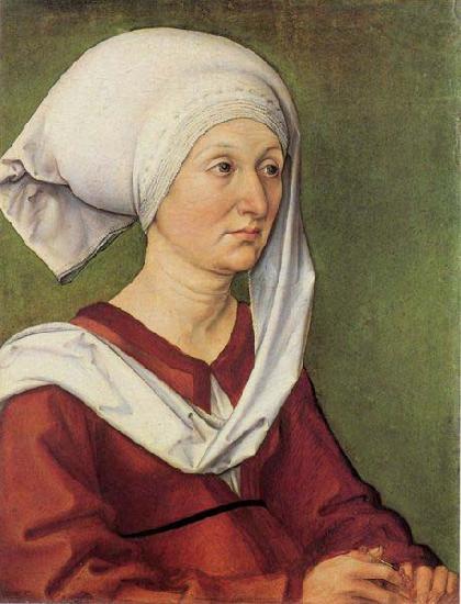Albrecht Durer Portrat der Barbara Durer, geb. Holper Sweden oil painting art
